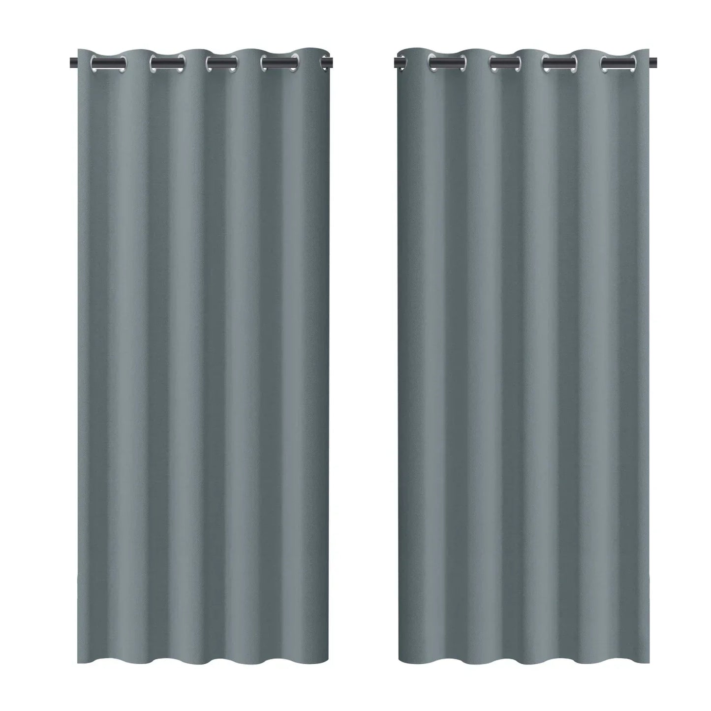 1PC 90% Blackout Curtain for Bedroom Living Room Window Screen Thermal Insulated Grommet Panels Light Reducing Shade Drapes