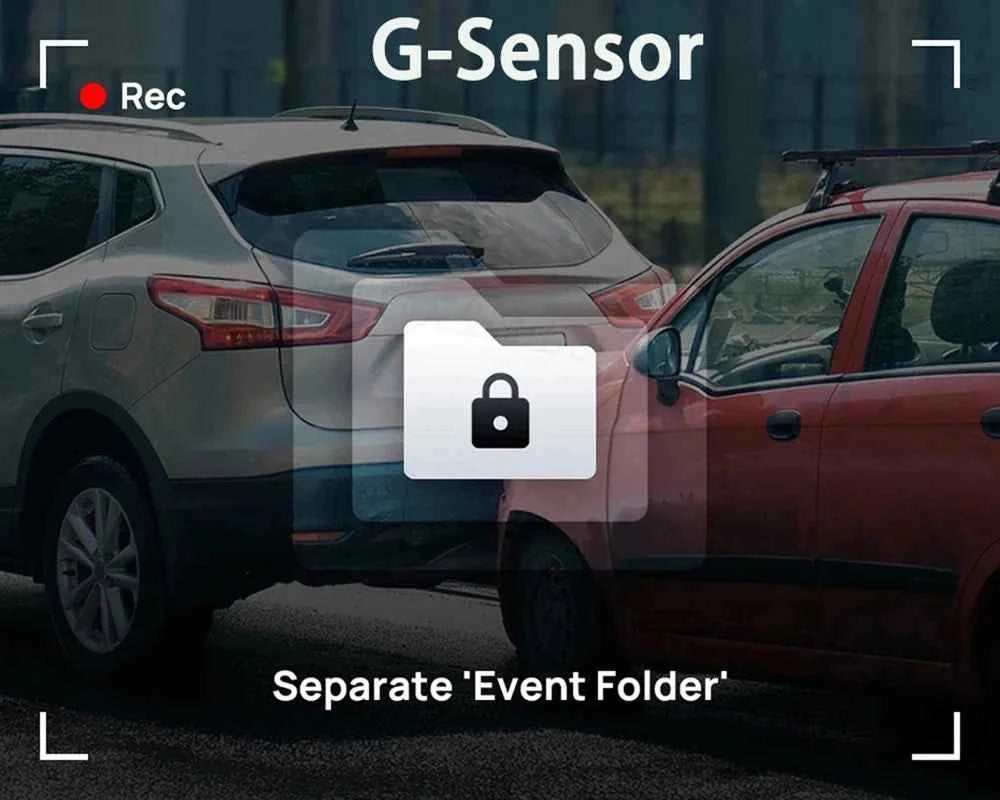 3 Lens Car Recorder with Memory Card Car Camera 1080P VCR WIFI Car DVR 2 Lens Front and Rear View Camera Night Vision Car Access