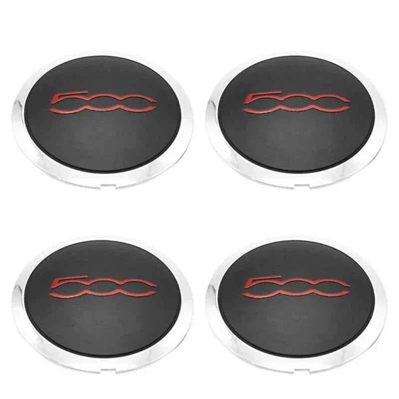 4/2/1Pc Car Wheel Center Hub Cap Wheel For Fiat 500 S Sport GT Alloy Wheel Cover Centre Cap Trim 51939747 Car Accessories