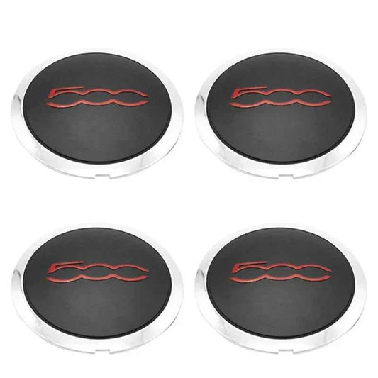 4/2/1Pc Car Wheel Center Hub Cap Wheel For Fiat 500 S Sport GT Alloy Wheel Cover Centre Cap Trim 51939747 Car Accessories