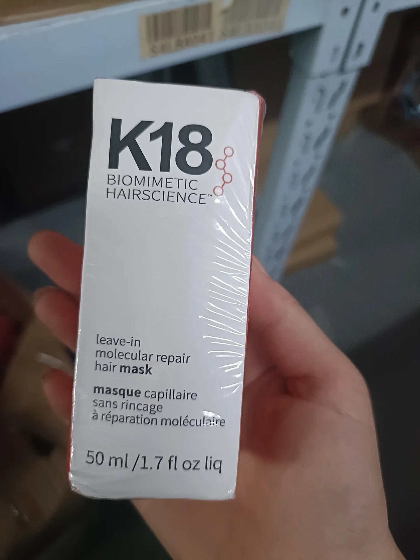 5/1pcs K18 Leave-In Molecular/1*kertain Repair Hair Mask Softens Restores Damaged Hair Deep Keratin Treatment for Hair and Scalp