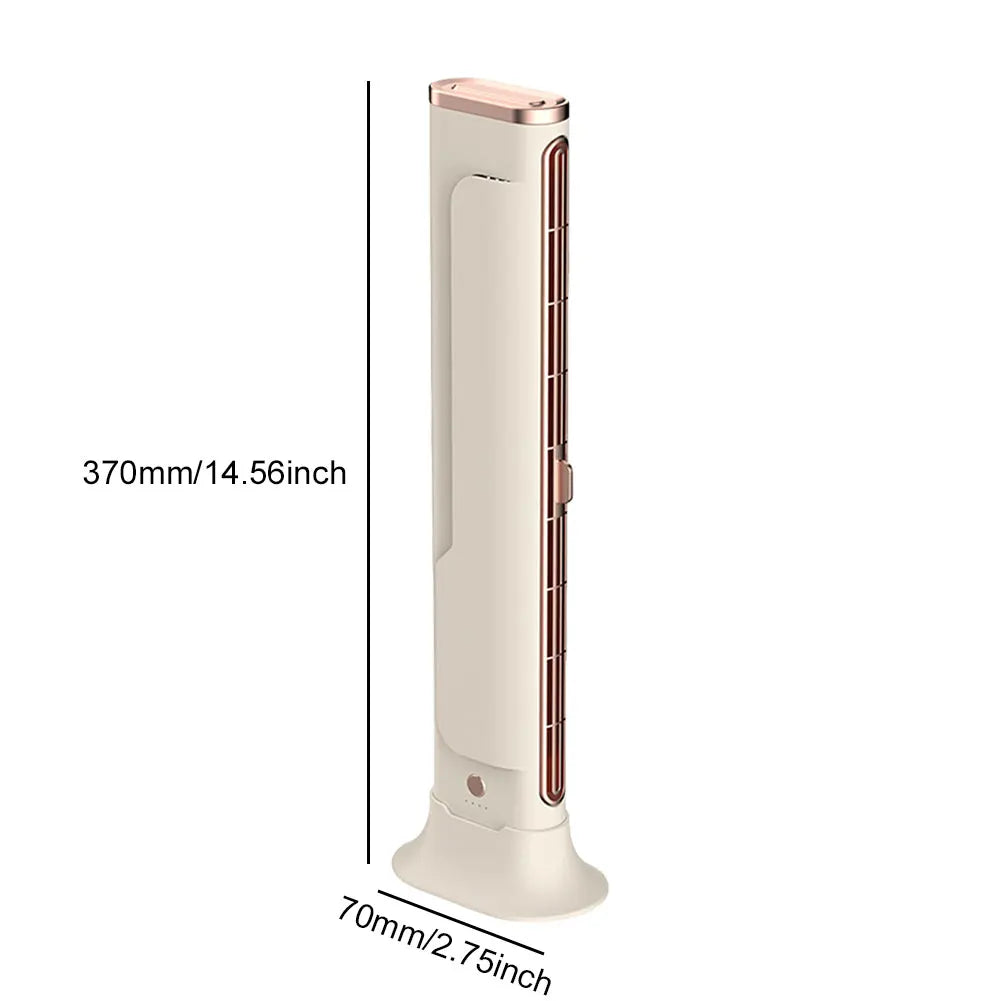 Bladeless Fan Adjustable Vents Air Condition Fan Oscillating Fan for Bedroom Home Office Room