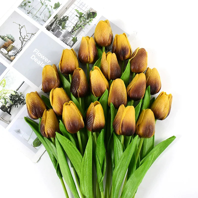 Tulip Flower Artificial Tulip Bouquet