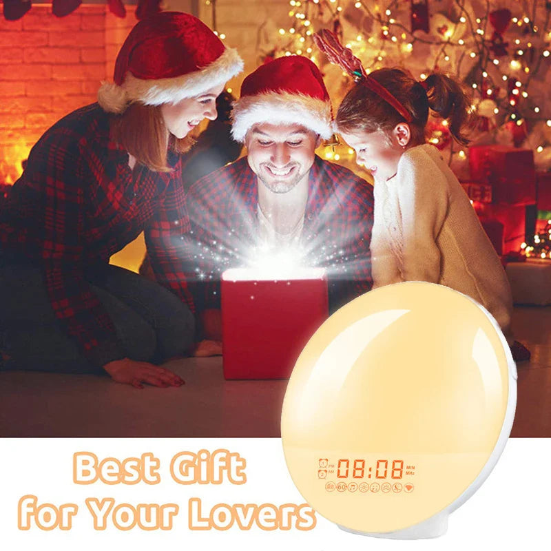 Wake Up Light Alarm Clock with Sunrise