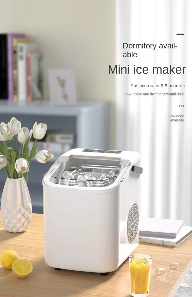 Ice Generator Slush Machine Cube Maker Dry Cubes Making Factory Countertop Cream Mould Snowflake Nugget Crusher Home Margarita