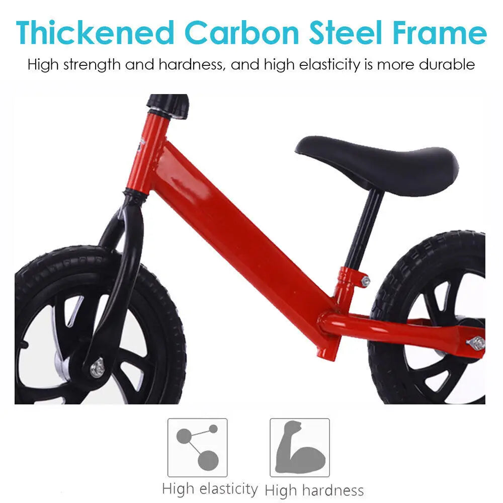 Beginner Toddler Training Kids Balance Bike For 3+ Years Old Girls Boys Children Bike Exquisite Durable Lightweight Toys Gifts