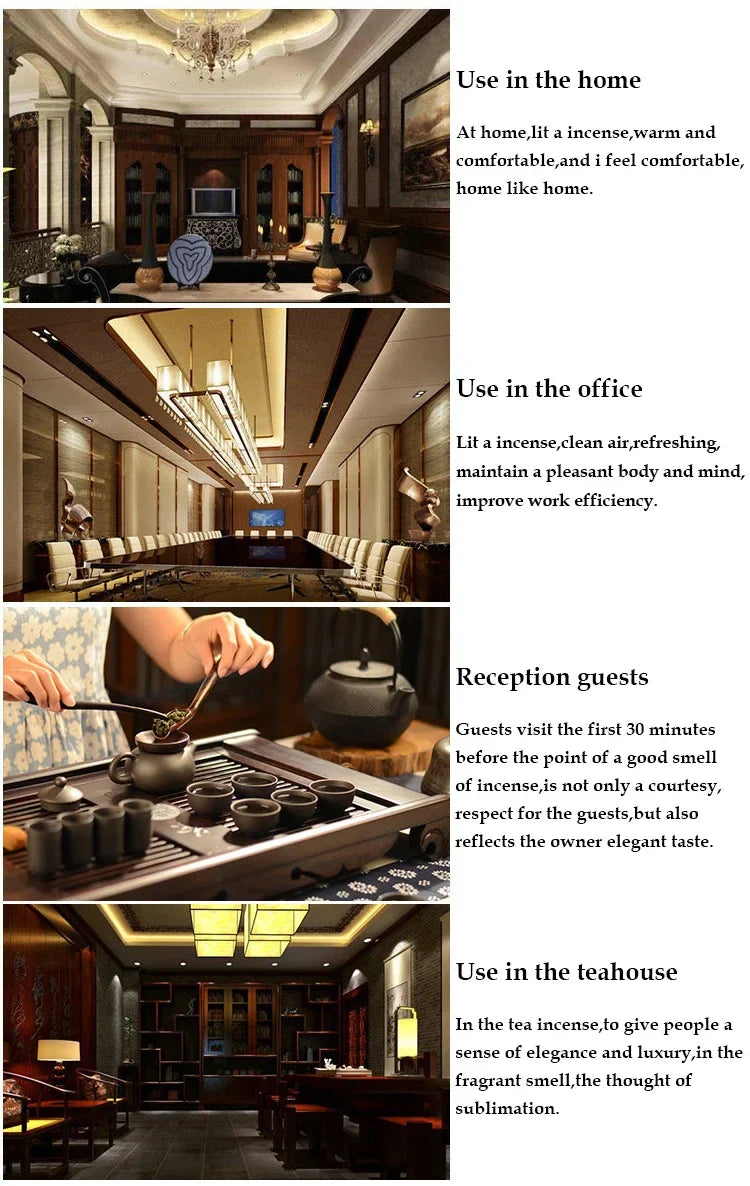 120Pcs/Box Natural Incense Sticks Sandalwood Agilawood Air Fragrance for Aromatherapy Yoga Meditation Odour Removal Refreshing