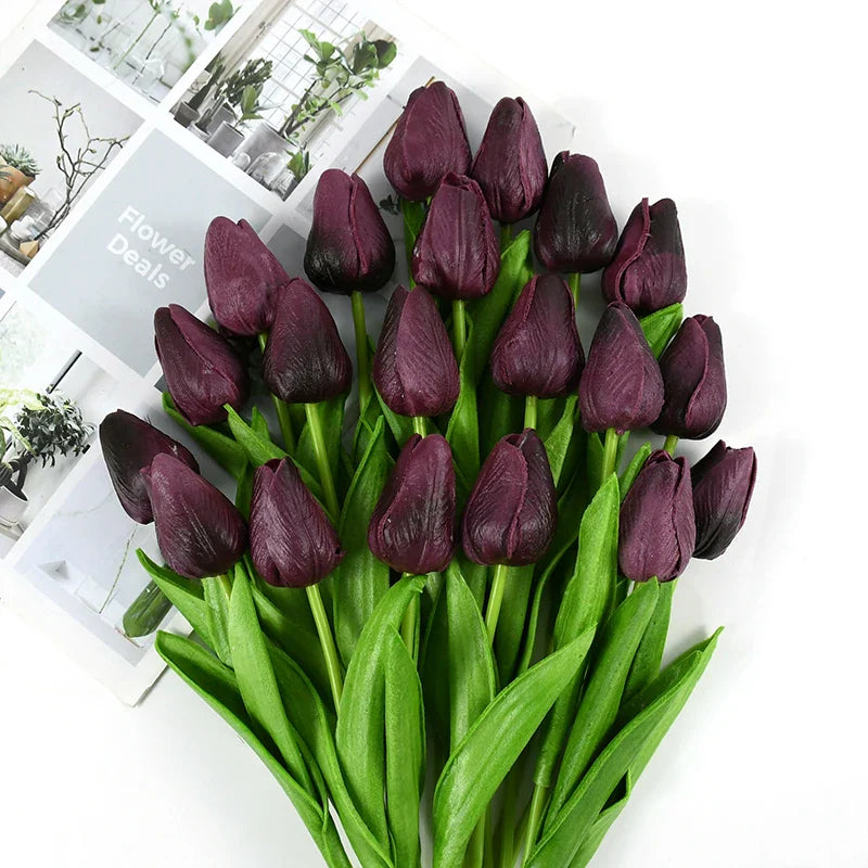 Tulip Flower Artificial Tulip Bouquet