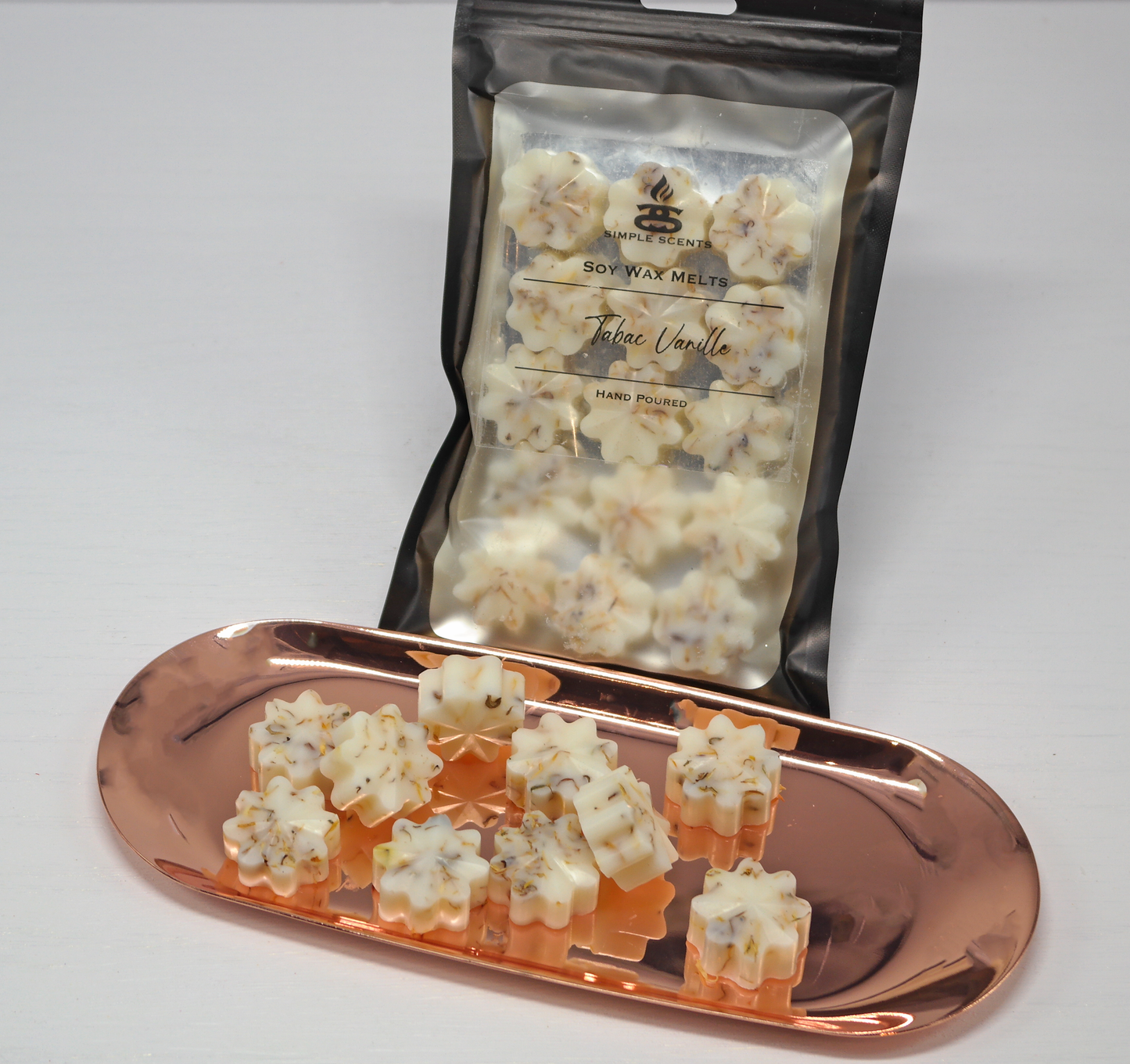 Tabac Vanille - Simple Scents Ambience Mini Floret Style Wax Melts
