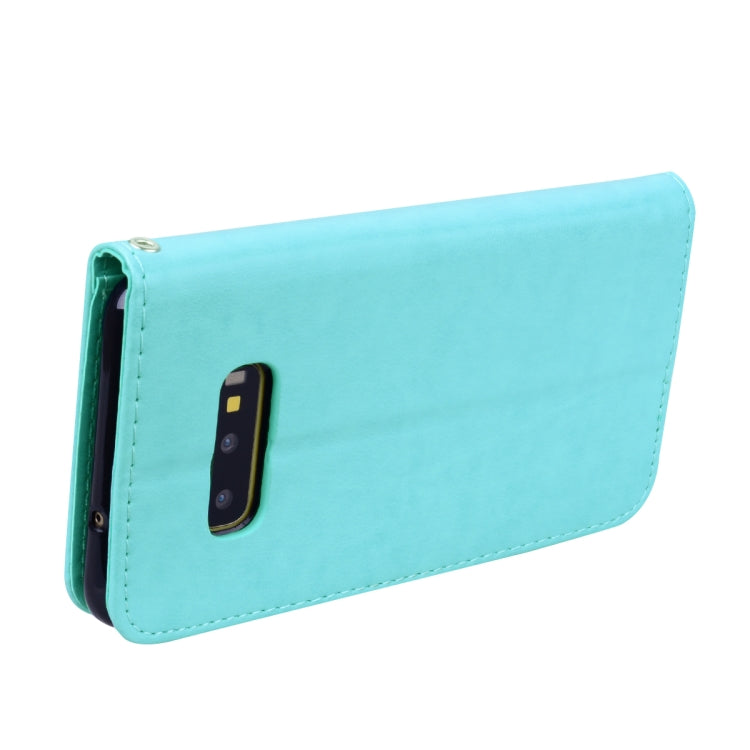 Rose Embossed Horizontal Flip PU Leather Case for Galaxy S10e, with Holder & Card Slots & Wallet, For Samsung Galaxy S10e, Galaxy S10e