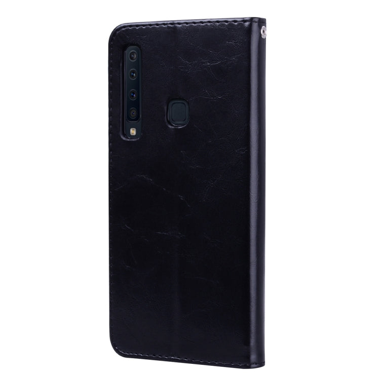 Business Style Oil Wax Texture Horizontal Flip Leather Case for Samsung Galaxy A9 (2018) / A9s, with Holder & Card Slots & Wallet c, For Galaxy A9 (2018) / A9s