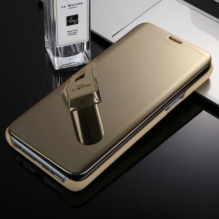 For Galaxy S9+ Electroplating Mirror Horizontal Flip Leather Case with Holder, For Galaxy S9+