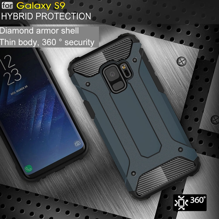For Galaxy S9 TPU + PC 360 Degree Protection Shockproof Protective Back Case, For Galaxy S9, For Samsung Galaxy S9