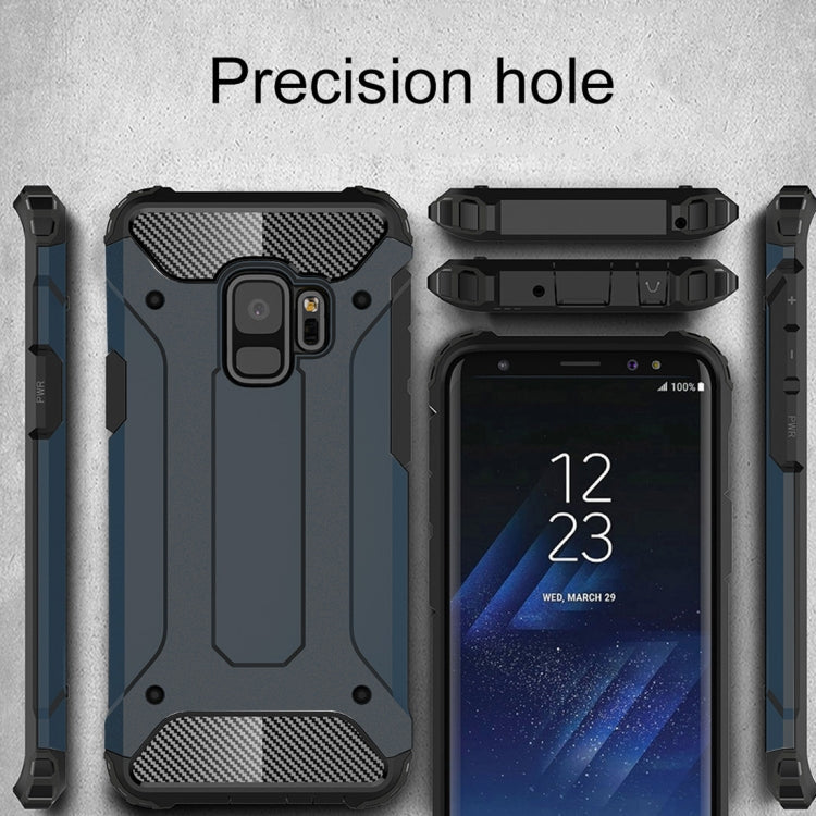 For Galaxy S9 TPU + PC 360 Degree Protection Shockproof Protective Back Case, For Galaxy S9, For Samsung Galaxy S9