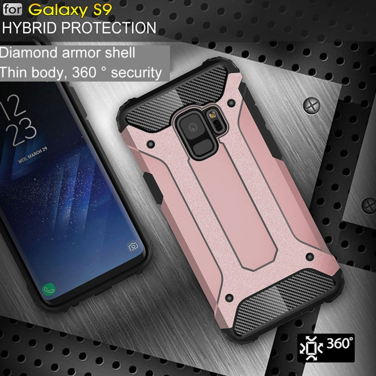 Galaxy S9 360° Shockproof TPU + PC Protective Case – 7 Colors