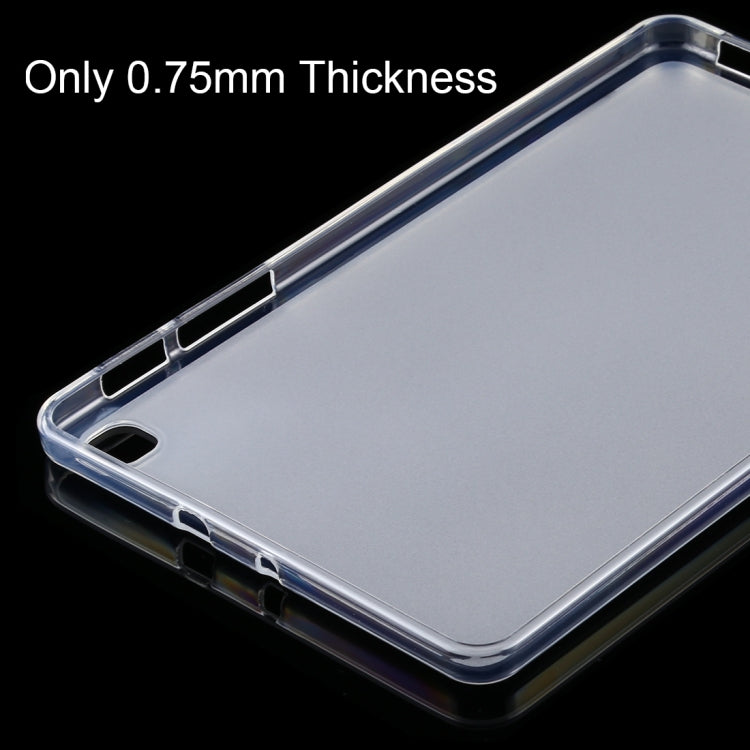 For Samsung Galaxy Tab A 8.4 (2020) 0.75mm Ultrathin Outside Glossy Inside Frosted TPU Soft Protective Case, For Samsung Galaxy Tab A 8.4 (2020)