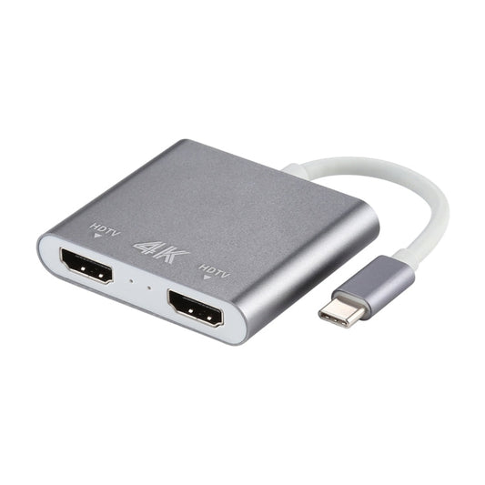 4K Ultra HD Dual HDMI Interface Output to USB-C / Type-C Adapter, 9175B