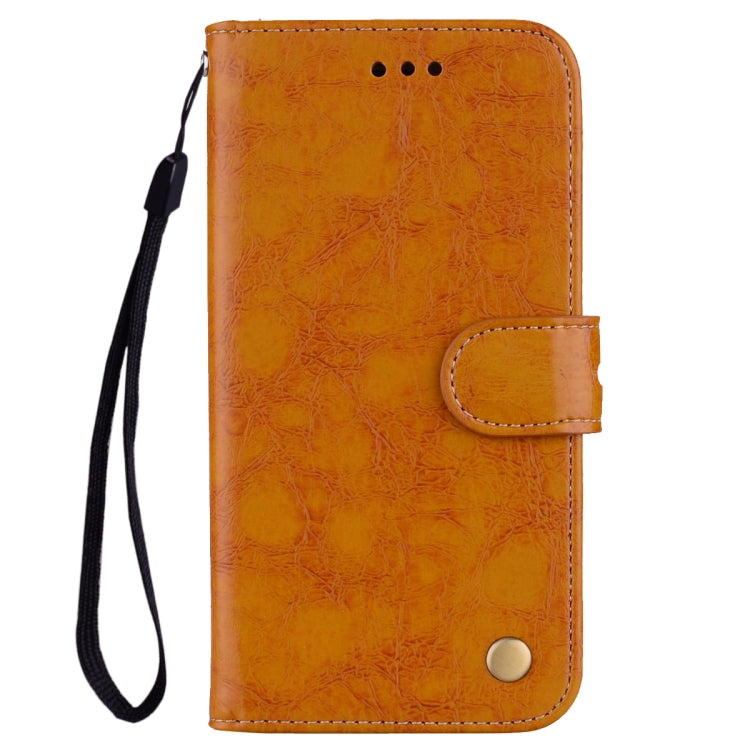 Business Style Oil Wax Texture Horizontal Flip Leather Case for Galaxy A30, with Holder & Card Slots & Wallet, For Galaxy A30