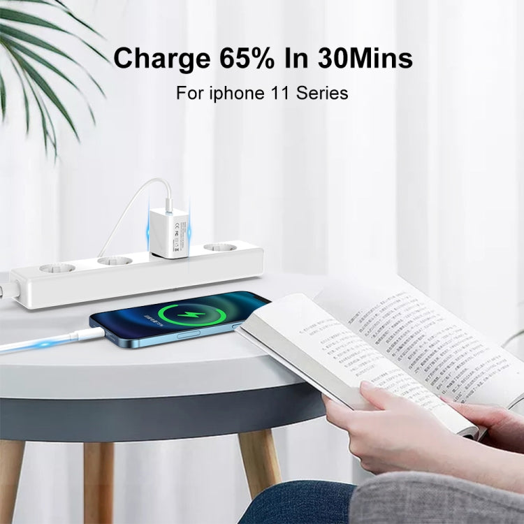 A1695 18W PD USB-C / Type-C Single Port Travel Charger, CN Plug