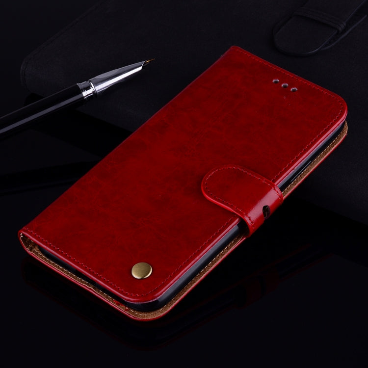 Business Style Oil Wax Texture Horizontal Flip Leather Case for Galaxy J4 (EU Version) (2018), with Holder & Card Slots & Wallet, For Galaxy J4 (EU Version) (2018)
