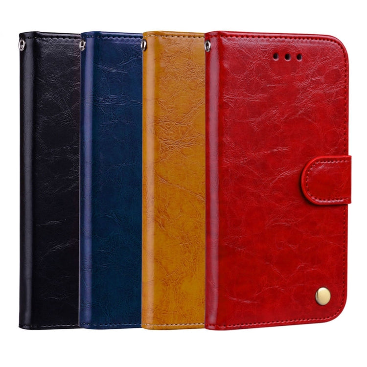 Business Style Oil Wax Texture Horizontal Flip Leather Case for Galaxy J4 (EU Version) (2018), with Holder & Card Slots & Wallet, For Galaxy J4 (EU Version) (2018)