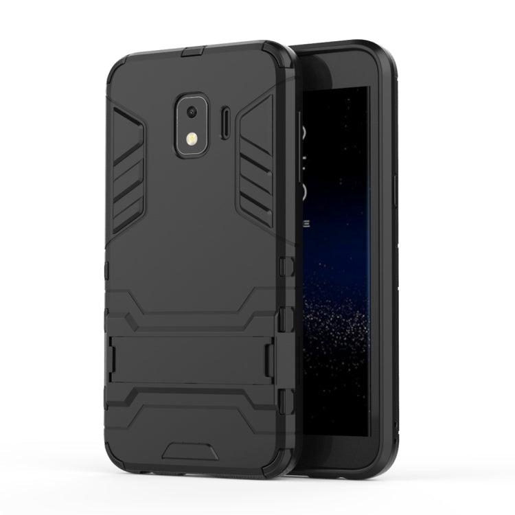 Shockproof PC + TPU Case for Galaxy J2 Core, with Holder, Galaxy J2 Core, For Samsung Galaxy J2 Core