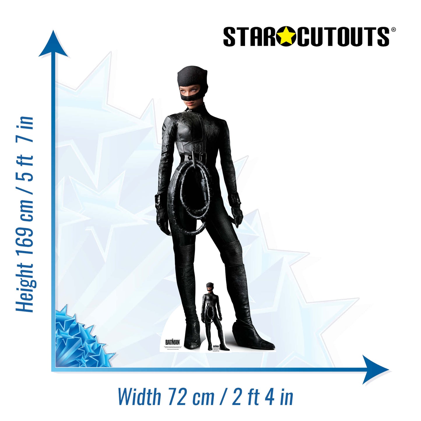 SC4050 Catwoman Zoe Kravitz  Life-size Cardboard Cut Out Height 169cm
