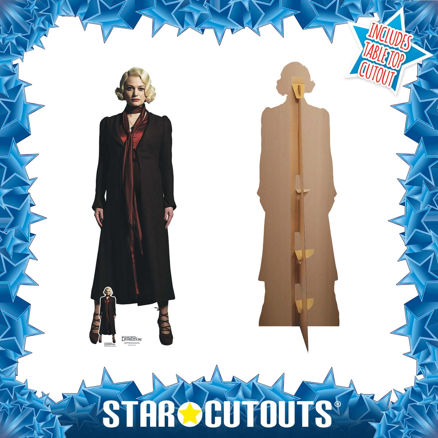 SC4059 Queenie Goldstein Alison Sudol The Secrets of Dumbledore Cardboard Cut Out Height 168cm