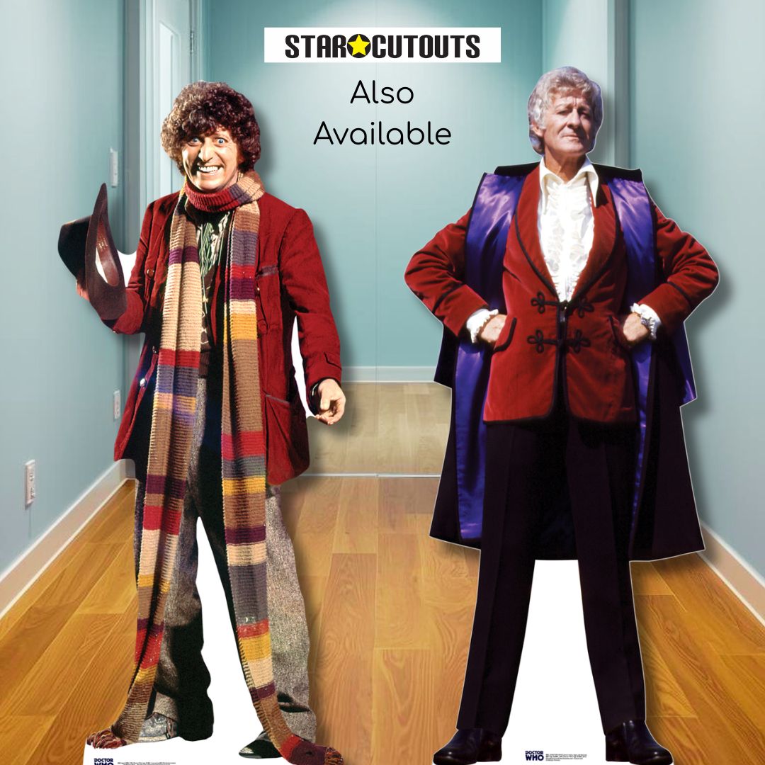 SC406 Tom Baker - Fourth Doctor Cardboard Cut Out Height 181cm