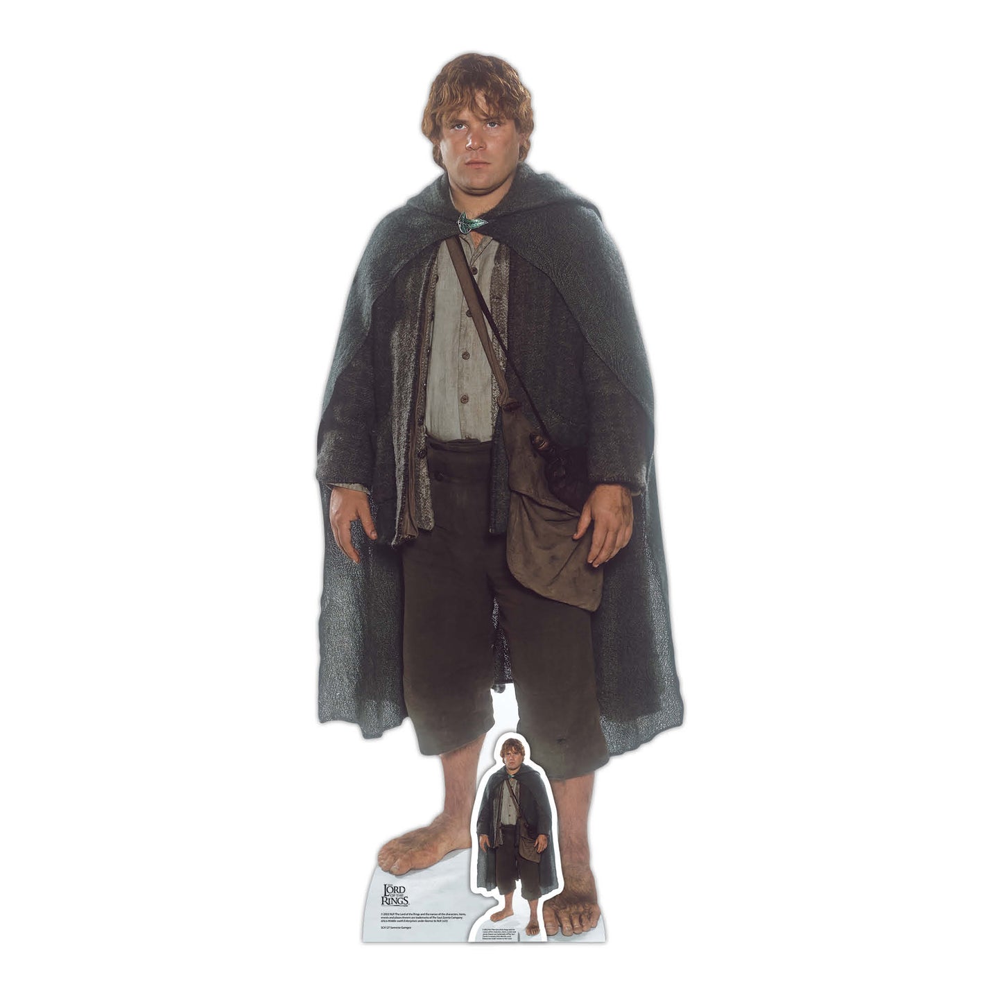 SC4127 Samwise Gamgee  Lord of the Rings Cardboard Cut Out Height 135cm
