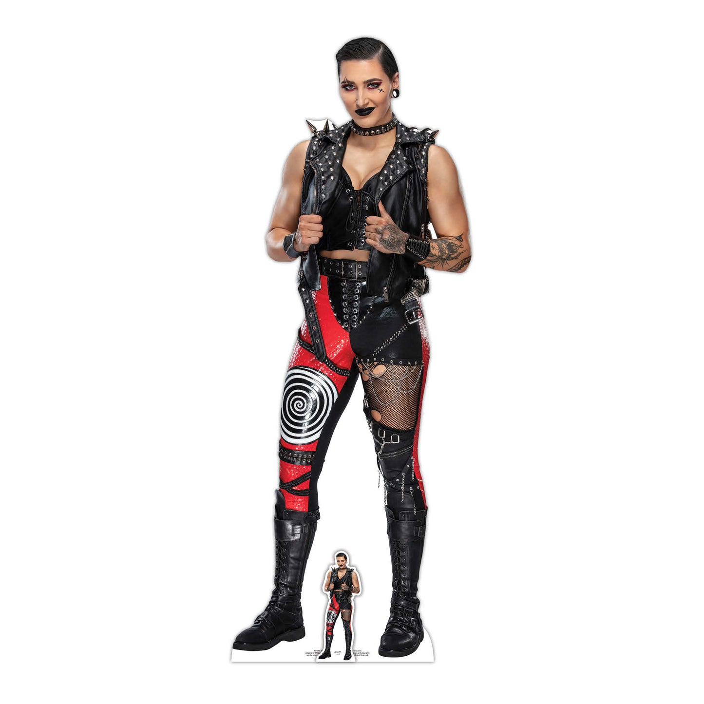 SC4264 Rhea Ripley WWE Cardboard Cut Out Height 172cm