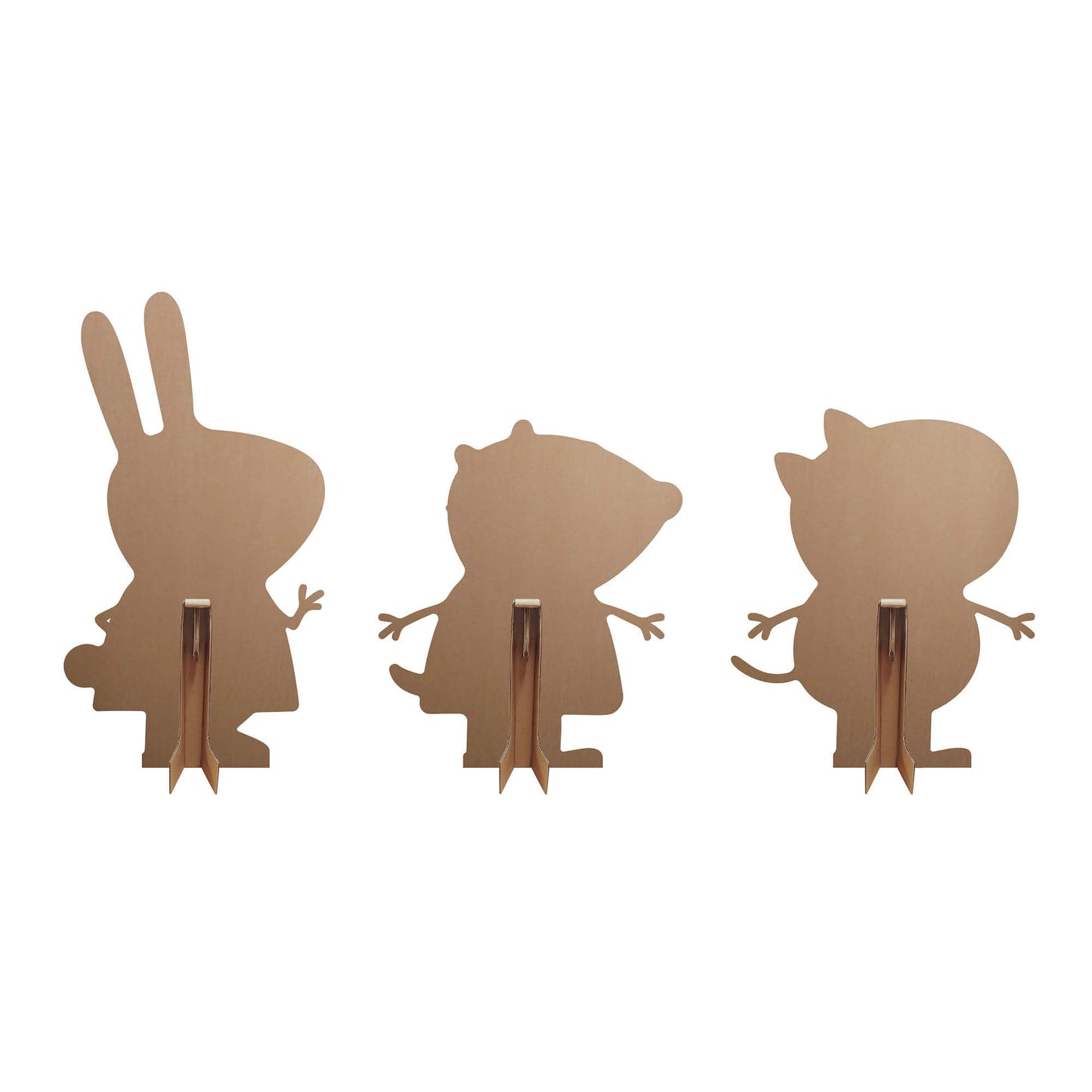 SC4525 Rebecca, Danny and Molly Cardboard Cutout Decoration Multi Pack  Height 75cm