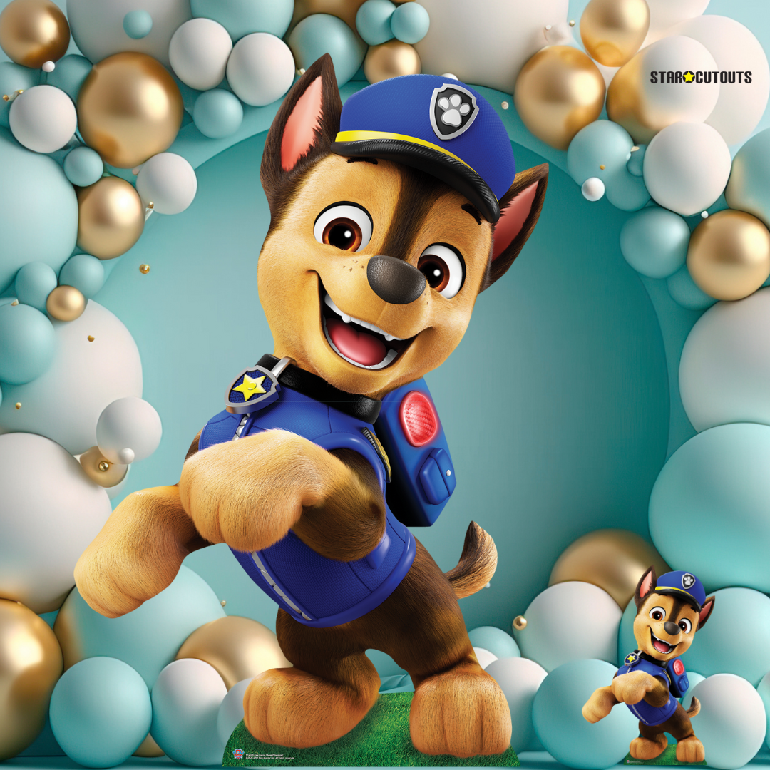SC4605 Paw Patrol Chase Police Puppy Cardboard Cut Out Height 133cm
