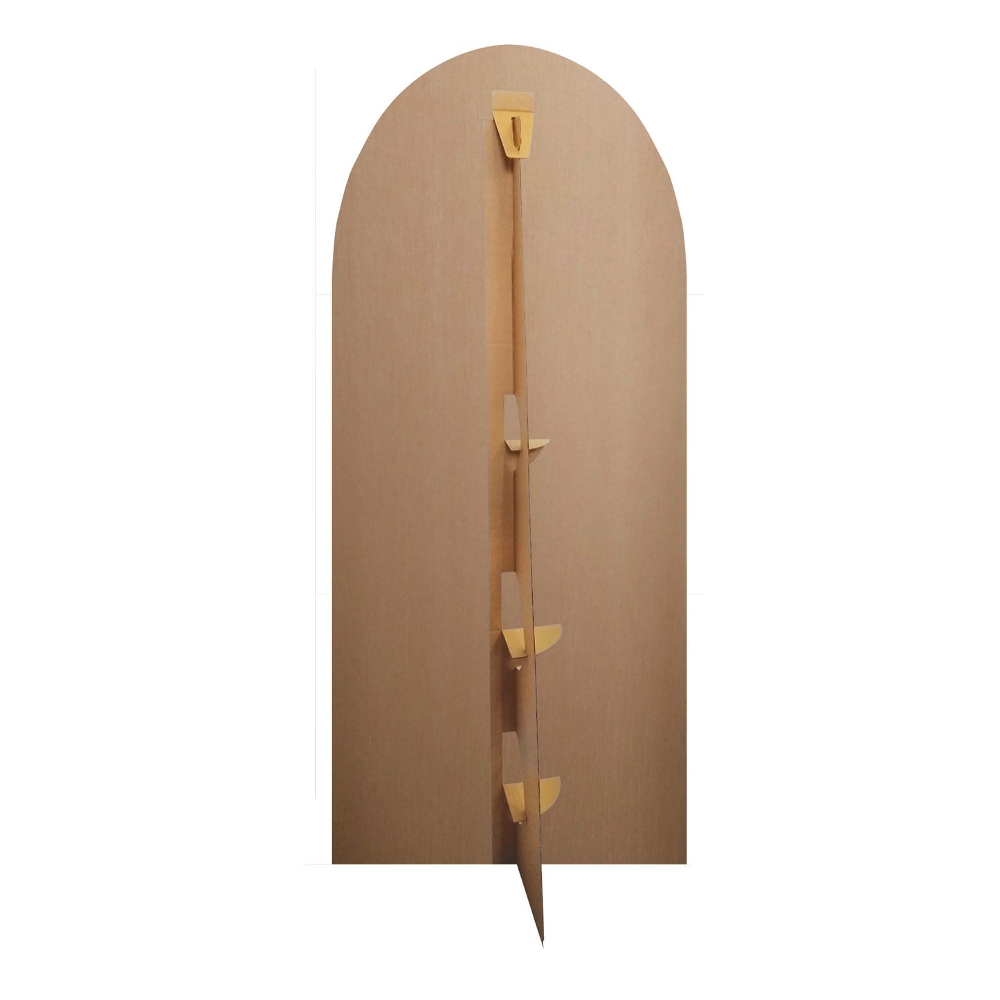 SC4612 Black & Gold Birthday Backdrop Sailboard Cardboard Cutout Height 185cm