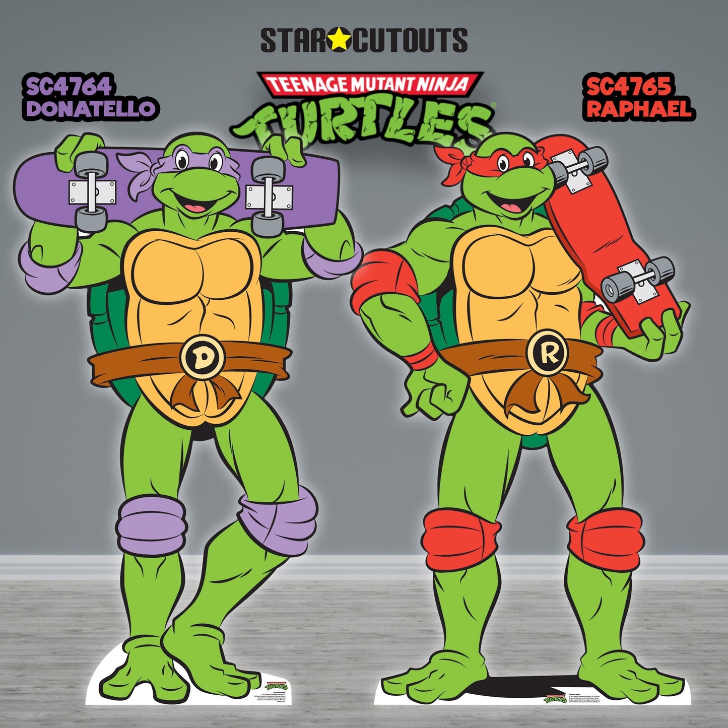 SC4763 TMNT Michelangelo Teenage Mutant Ninja Turtles   Cardboard Cutouts Height 135cm