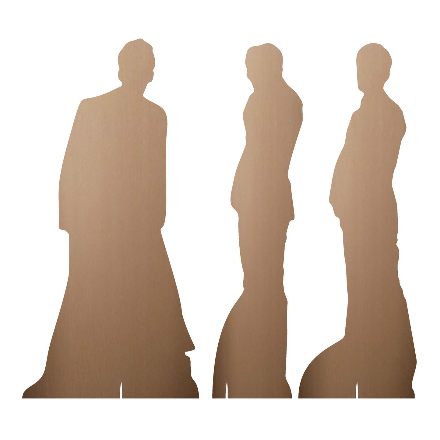 SC4643 Doctor Who The Tenth Doctor Shelf Top Set of Three Cardboard Cut Out Height 31cm