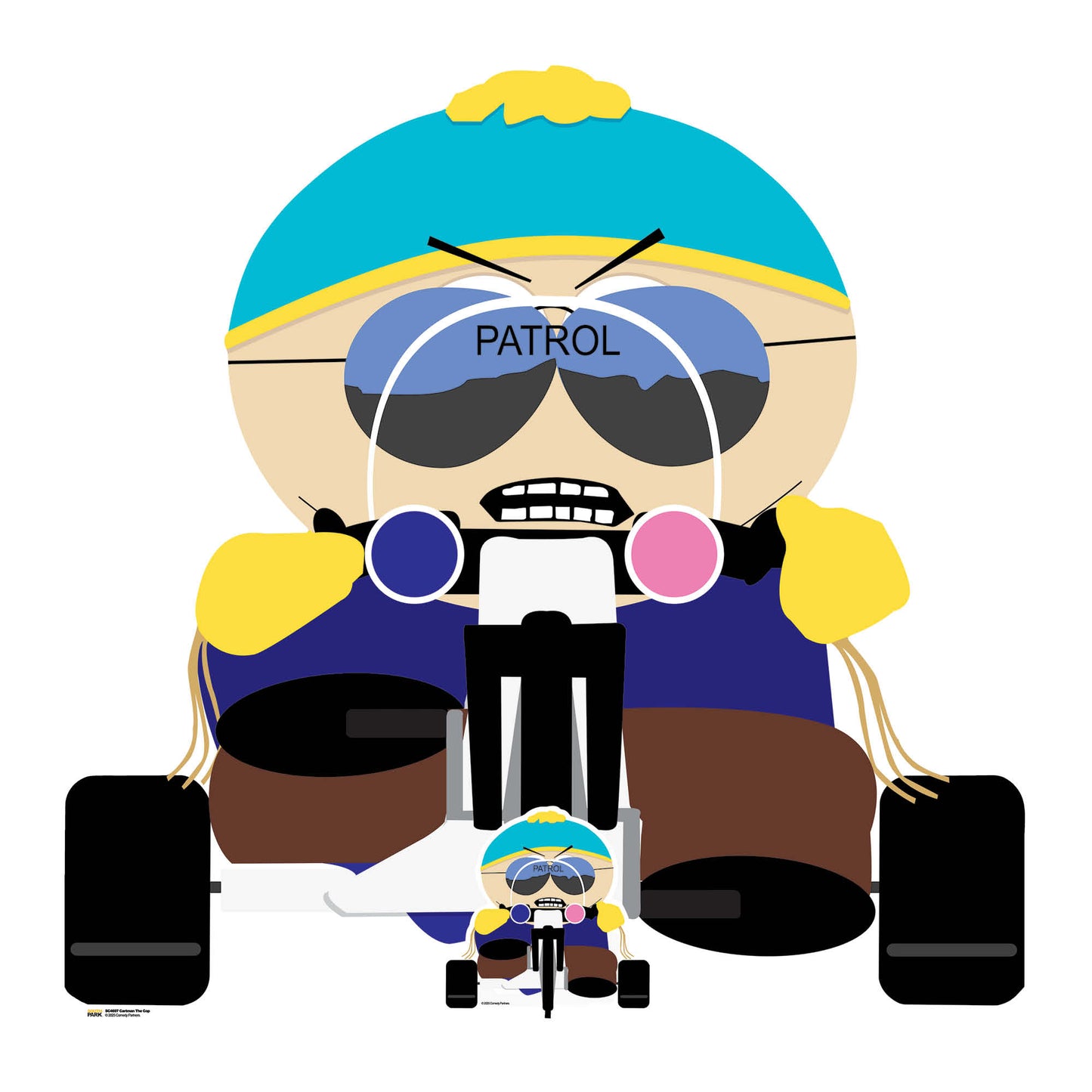 SC4697 South Park Cartman the Cop  Cardboard Cut Out Height 93cm