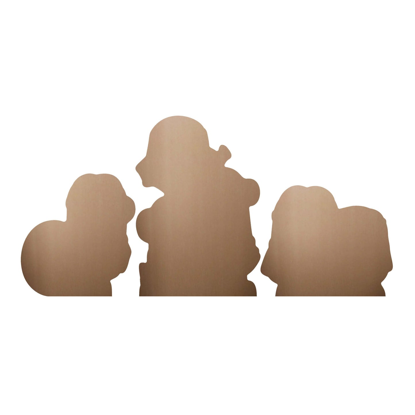 SC4729  Minions Three Small Cardboard Cutouts Shelf Top Pack Height 27cm