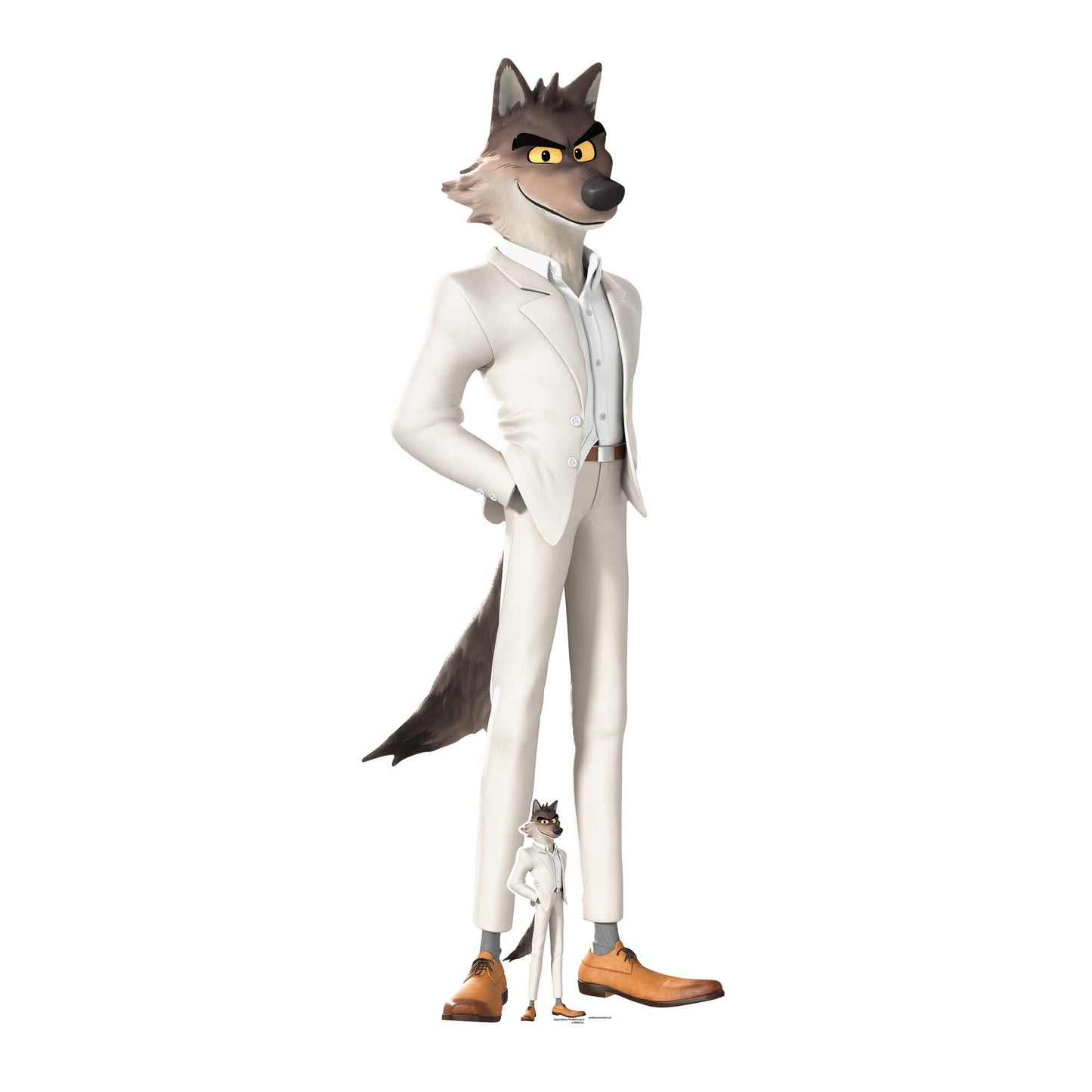 SC4752 Mr. Wolf The Bad Guys 2 Cardboard Cut Out Height 188cm