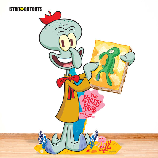 SC4759 Squidward SpongeBob Cardboard Cutout Height 135cm