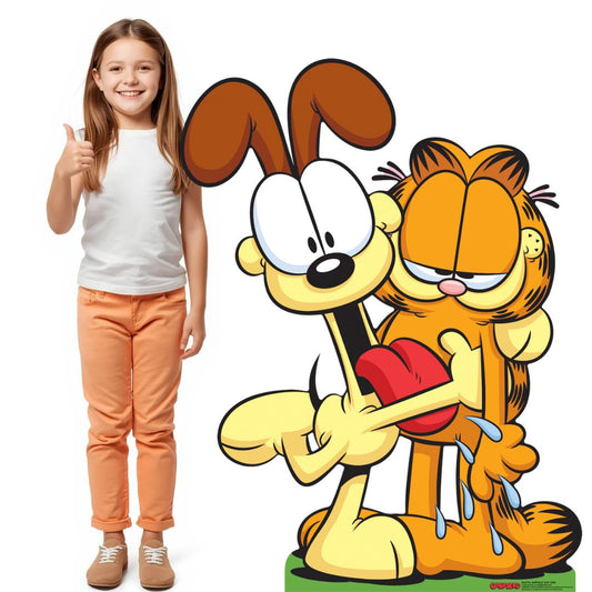 SC4776 Garfield and Odie Cardboard Cutouts Height 126cm