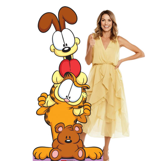 SC4780 Garfield Group Stack Cardboard Cutouts Height 191cm