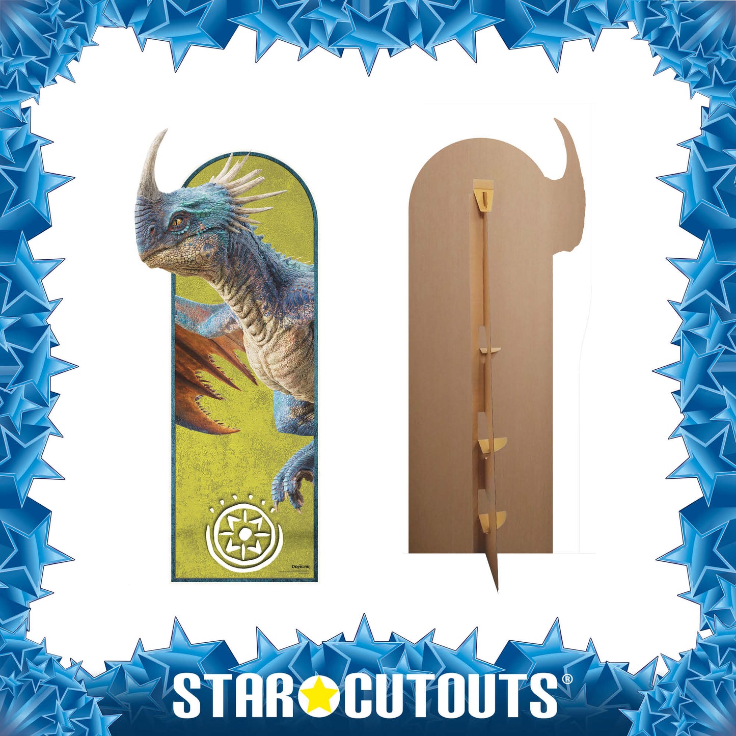 SC4836 Deadly Nadder Sailboard  How To Train Your Dragon Live Action Cardboard Cut Out Height 191cm