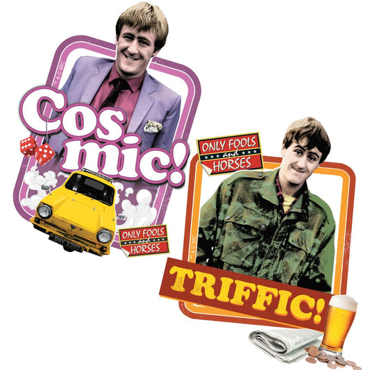 SC4851 Triffic & Cosmic Wall Décor  Cardboard Cut Out Height 56cm
