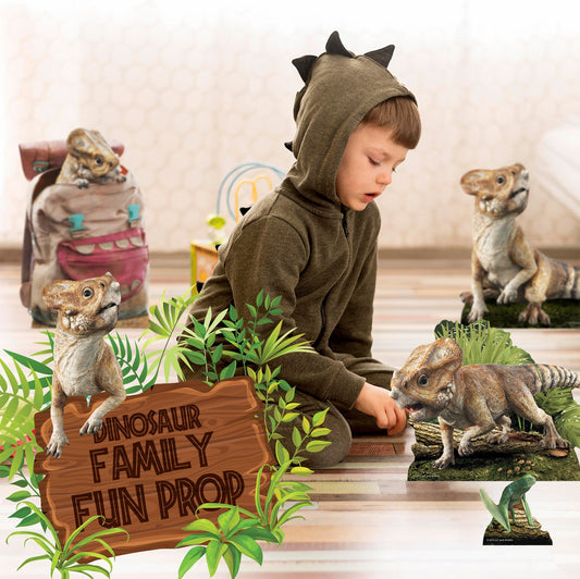 SC4860 Aquilops Dinosaur Jurassic World Rebirth  Multi Pack Bundle Cardboard Cut Out Height 48cm
