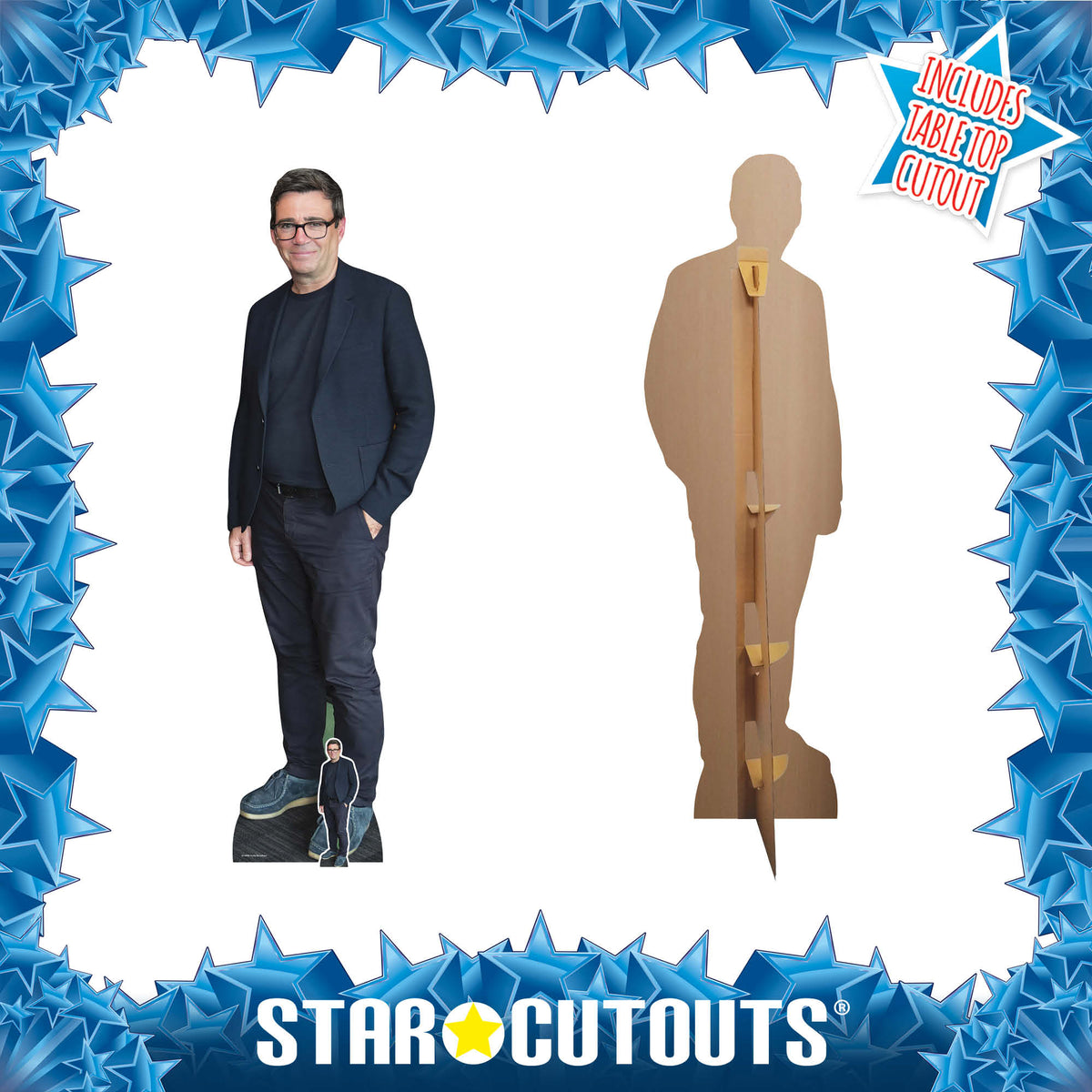 SC4960 Andy Burnham Lifesize Cardboard Cutout Height 179cm