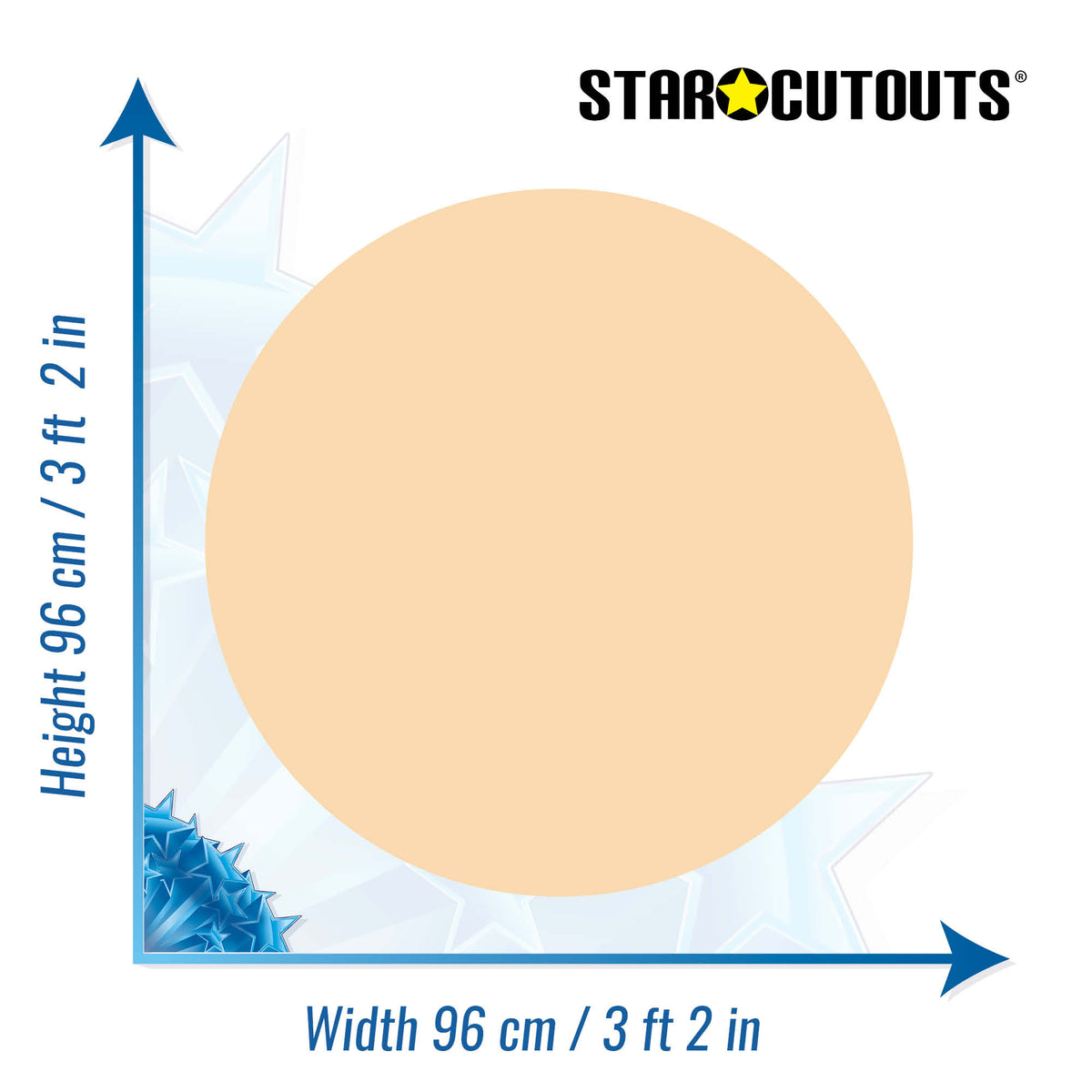 Circle Signs Plain - Choose Colour, Size & Material