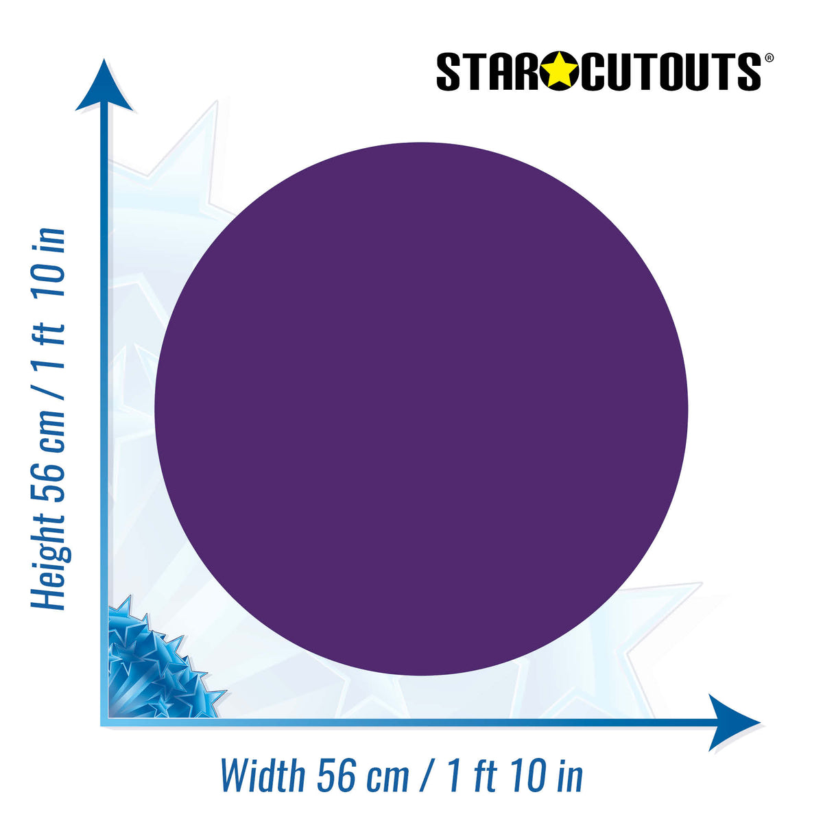 Circle Signs Plain - Choose Colour, Size & Material