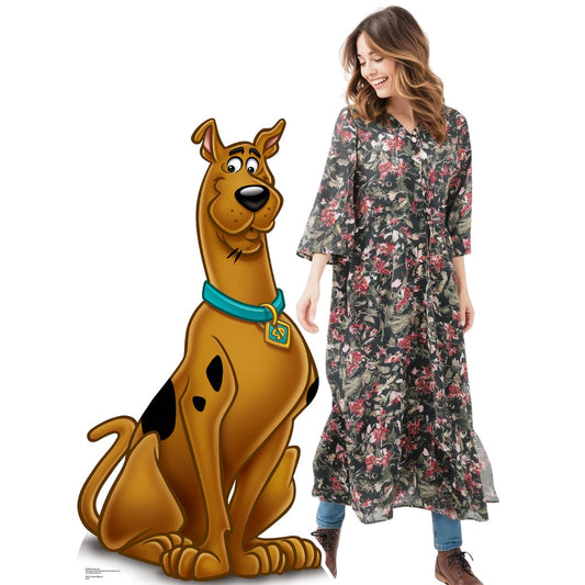 SC683 Scooby Doo Cardboard Cutout Height 135cm