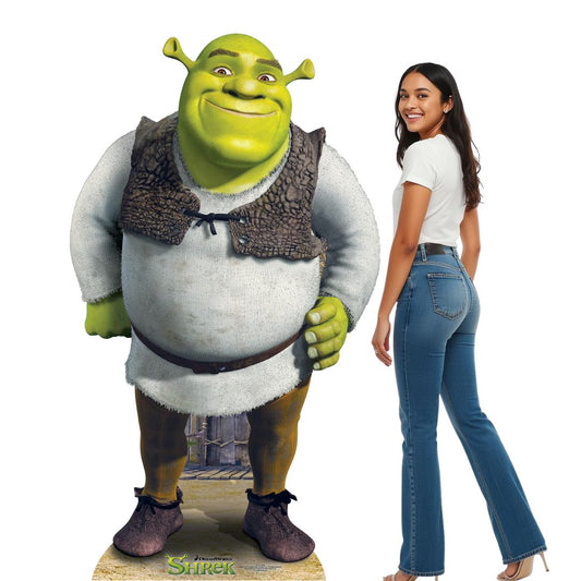 SC785 Shrek Large Cardboard Cutout Height 170cm